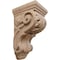 Ekena Millwork 3 1/2"W x 4"D x 7"H Small Traditional Acanthus Corbel, Mahogany CORW03X04X07TAGM - alternate 1